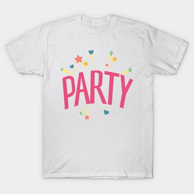 PARTY T-Shirt by AuroraPeachy